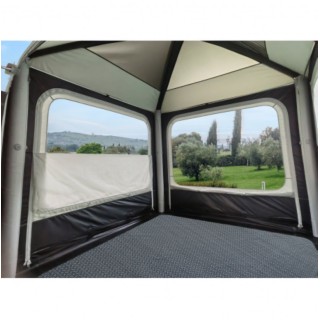 1 - Soplair Modulare Seitenwand für Lodge Air Pavillon – 300D-Stoff mit Fenster und Verdunkelung